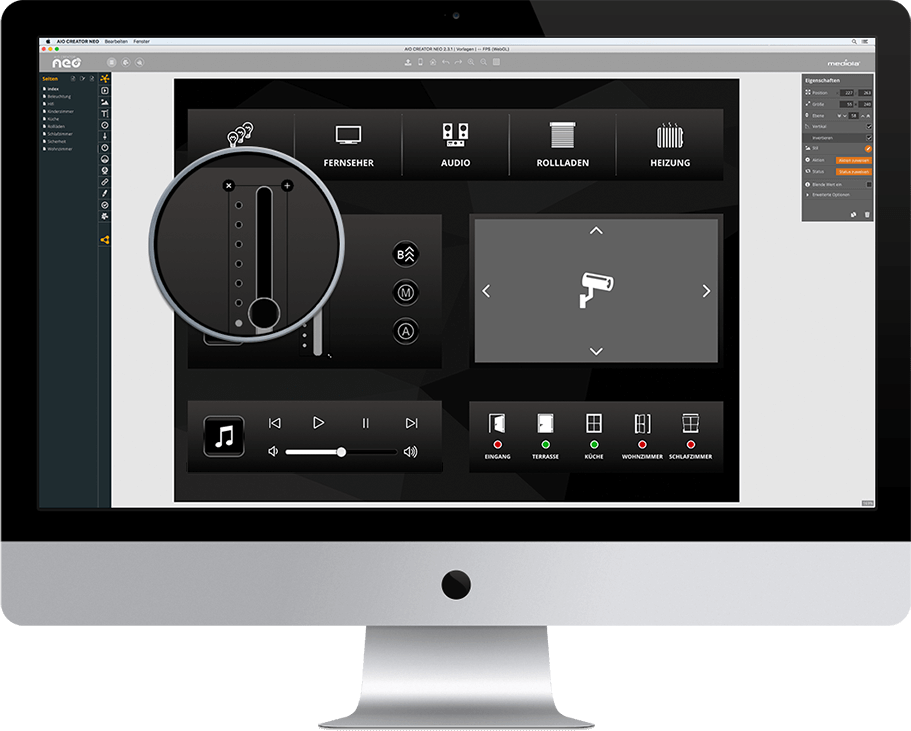 aio creator neo app designer ablauf