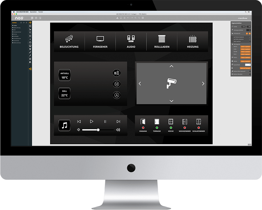 aio creator neo app designer ablauf