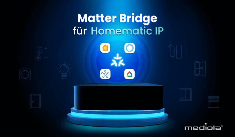 Mediola verbindet Homematic IP jetzt auch mit Matter