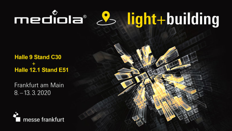 mediola® stellt auf der Light + Building 2020 neues Gateway als Weltneuheit vor