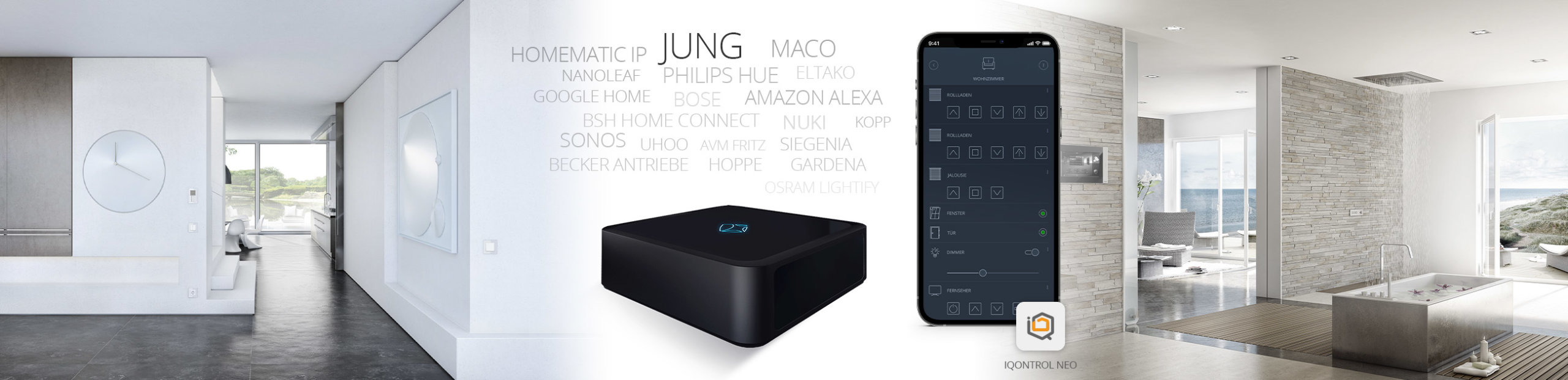 Verbinde JUNG eNet über mediola mit vielen trendigen Consumer Geräten und mehr zu einem vollvernetzten Smart Home