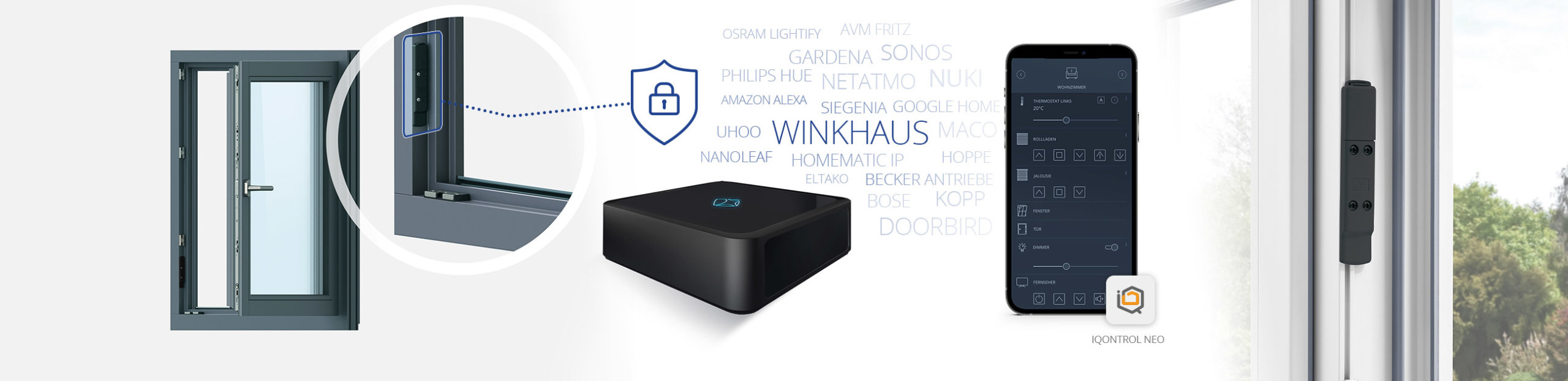 Erweitere deine Winkhaus Fenstersensoren mit mediola zu einem All-In-One Smart Home