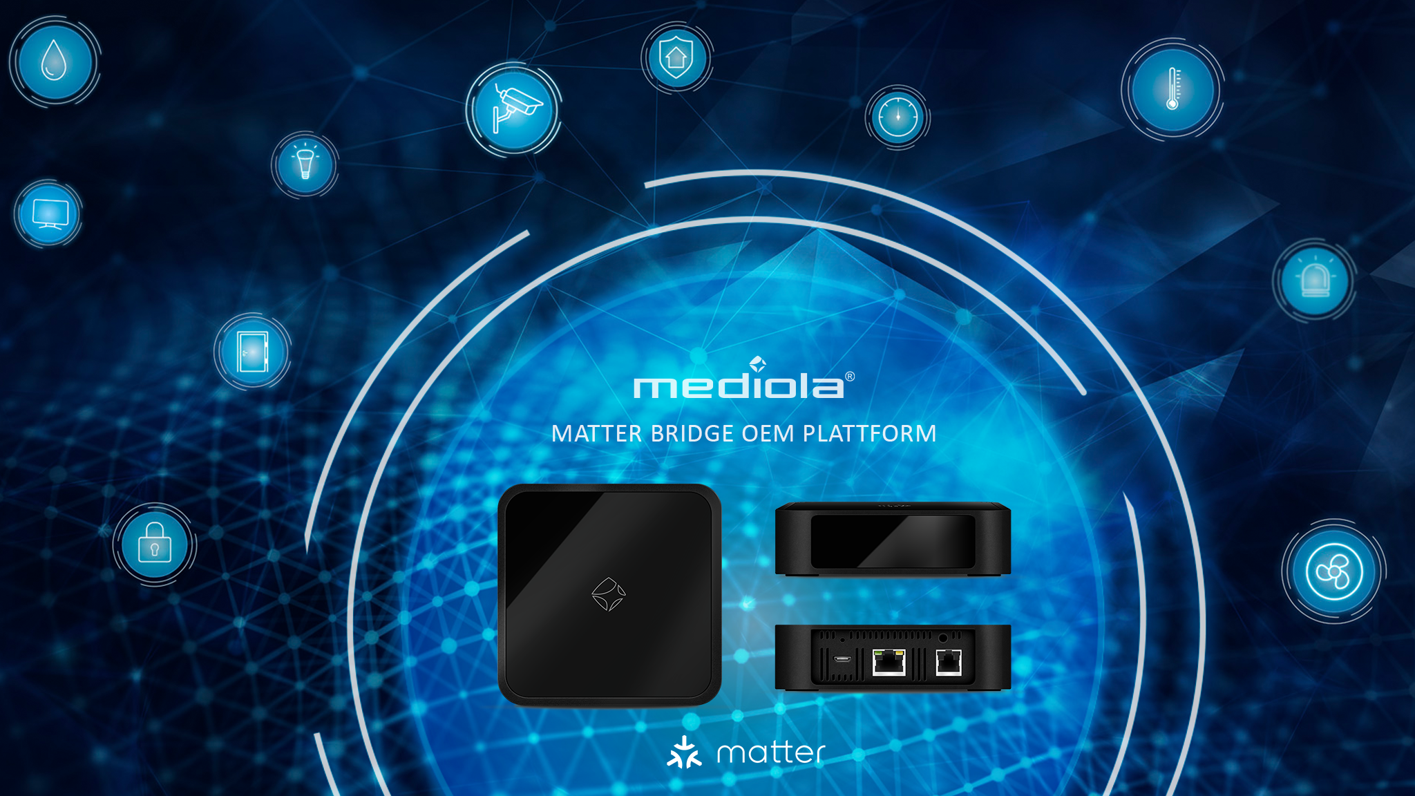 mediola matter bridge OEM Plattform