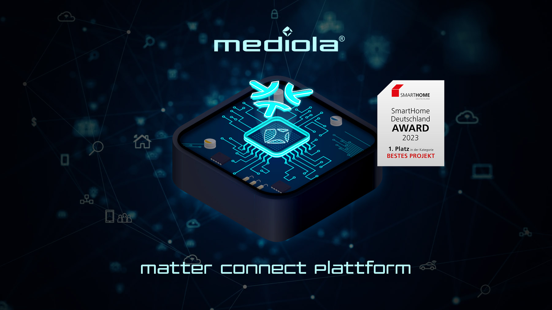 mediola gewinnt Smart Home Deutschland Award 2023