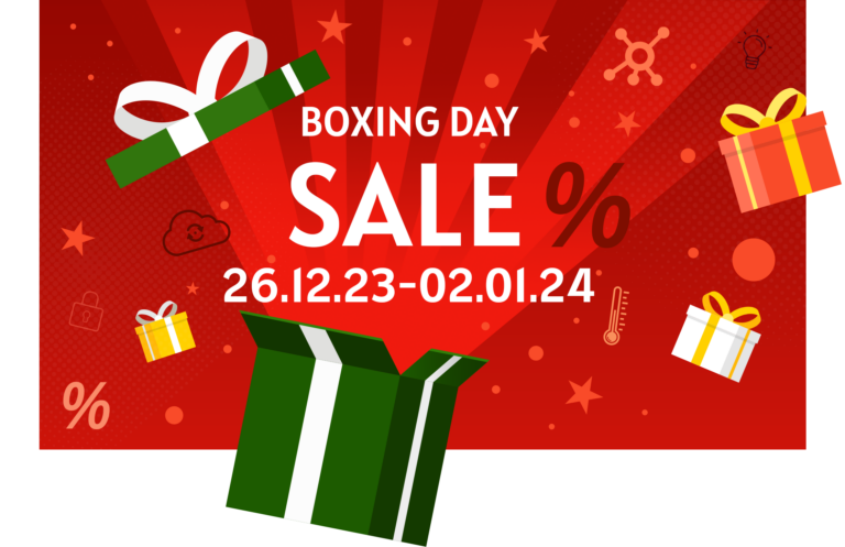 boxing day pop-up