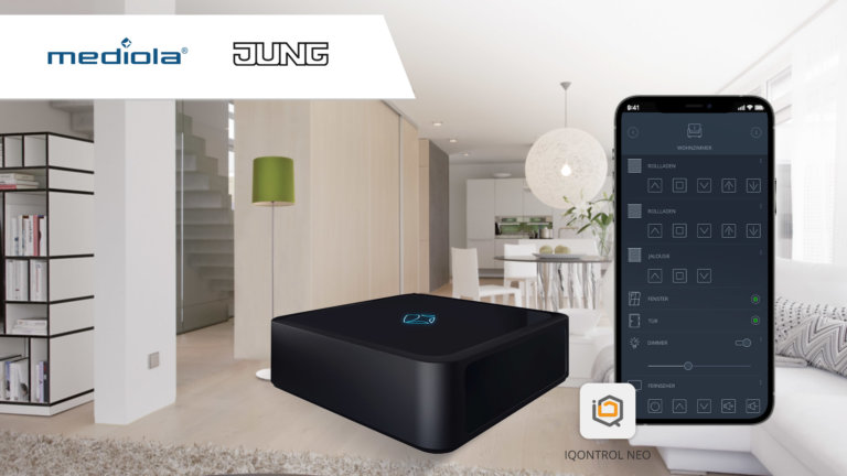 mediola und JUNG arbeiten gemeinsam am All-In-One Smart Home der Zukunft