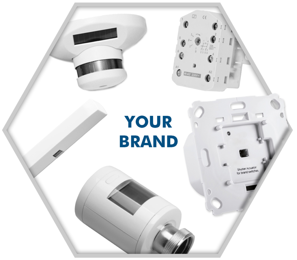 White Devices for your Brand with mediola smart home solution